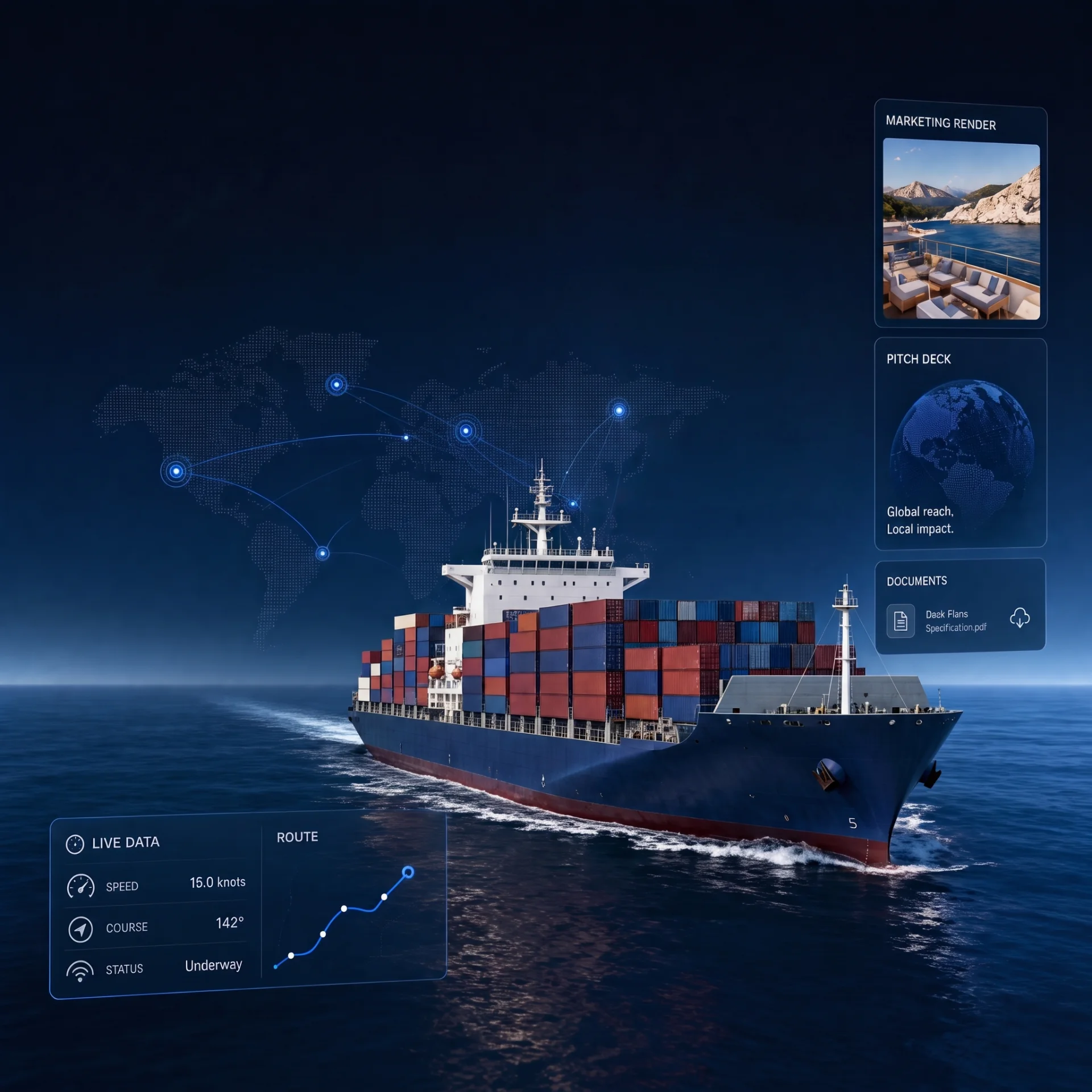 Vessel lifecycle digital twin